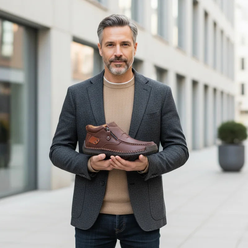 Handgefertigte Lederschuhe – Komfort trifft Charakter - BARTON™