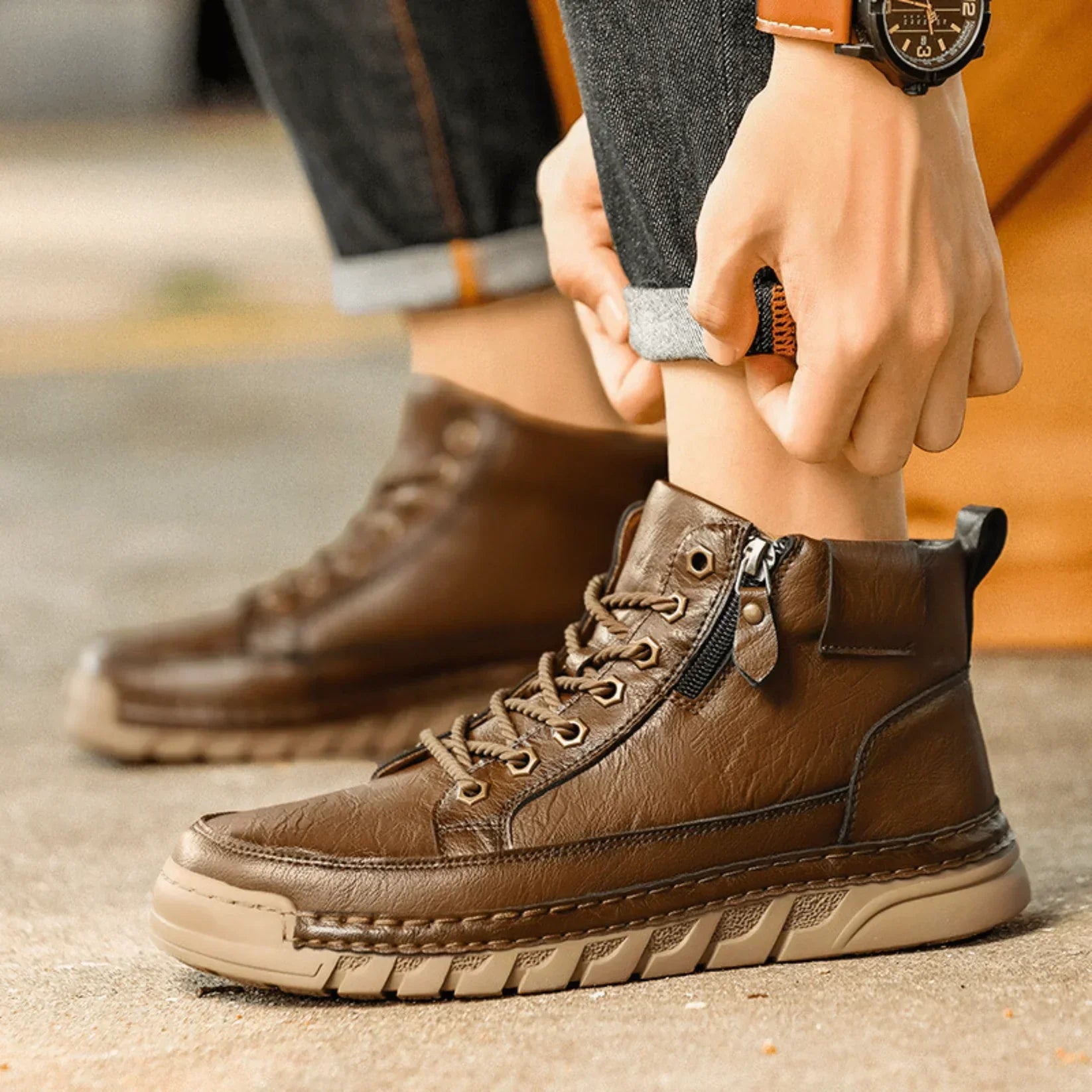 Apollo – Premium-Lederstiefel für die Stadt