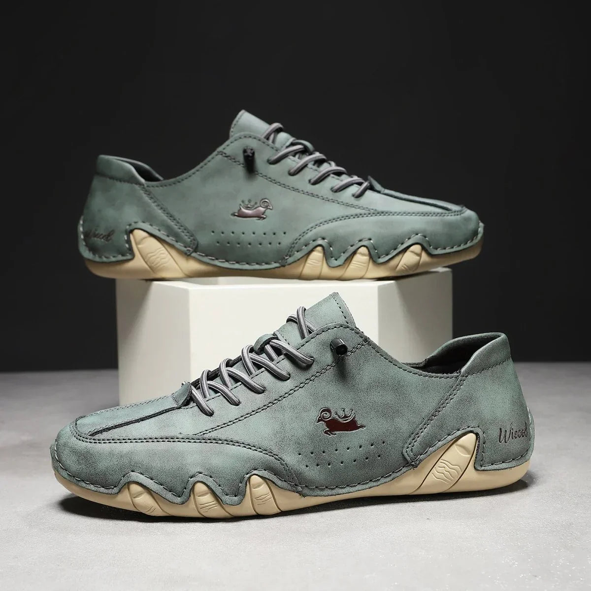 Barfußschuhe aus Leder mit maximalem Komfort • Wiecel™