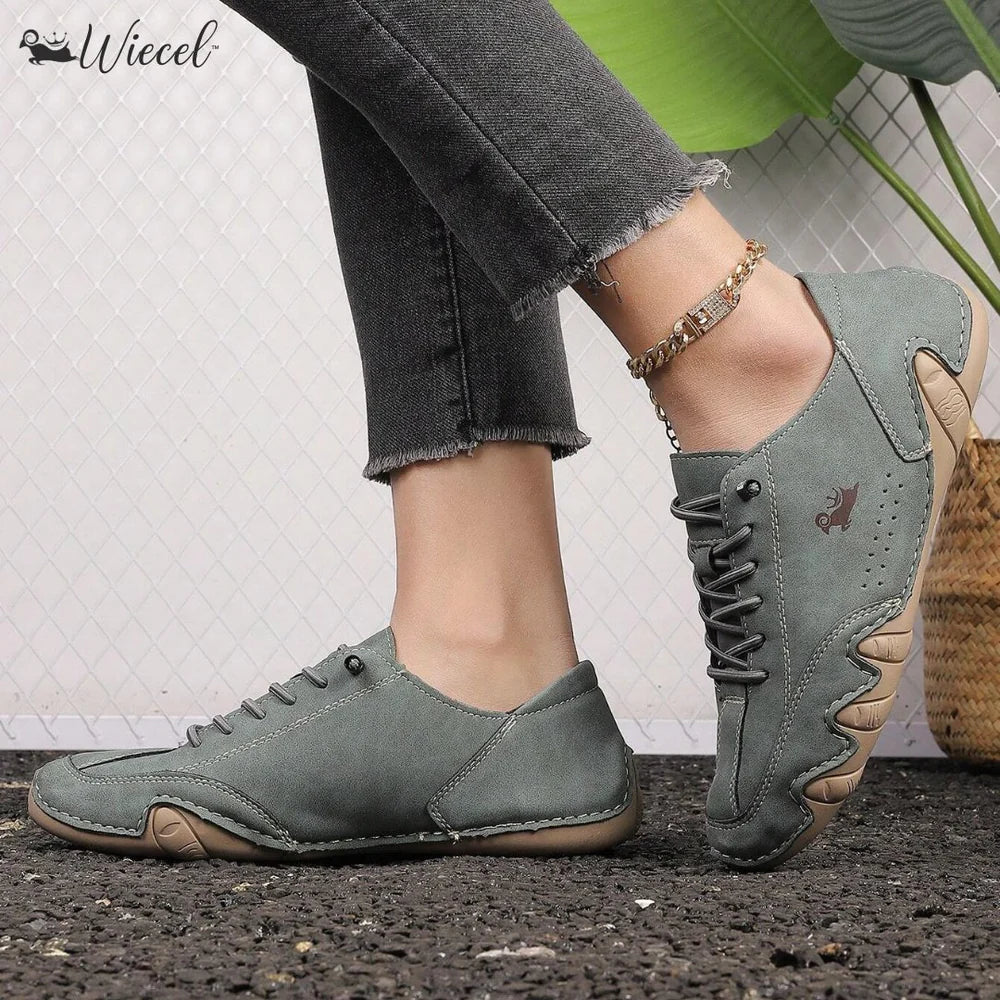 Barfußschuhe aus Leder mit maximalem Komfort • Wiecel™