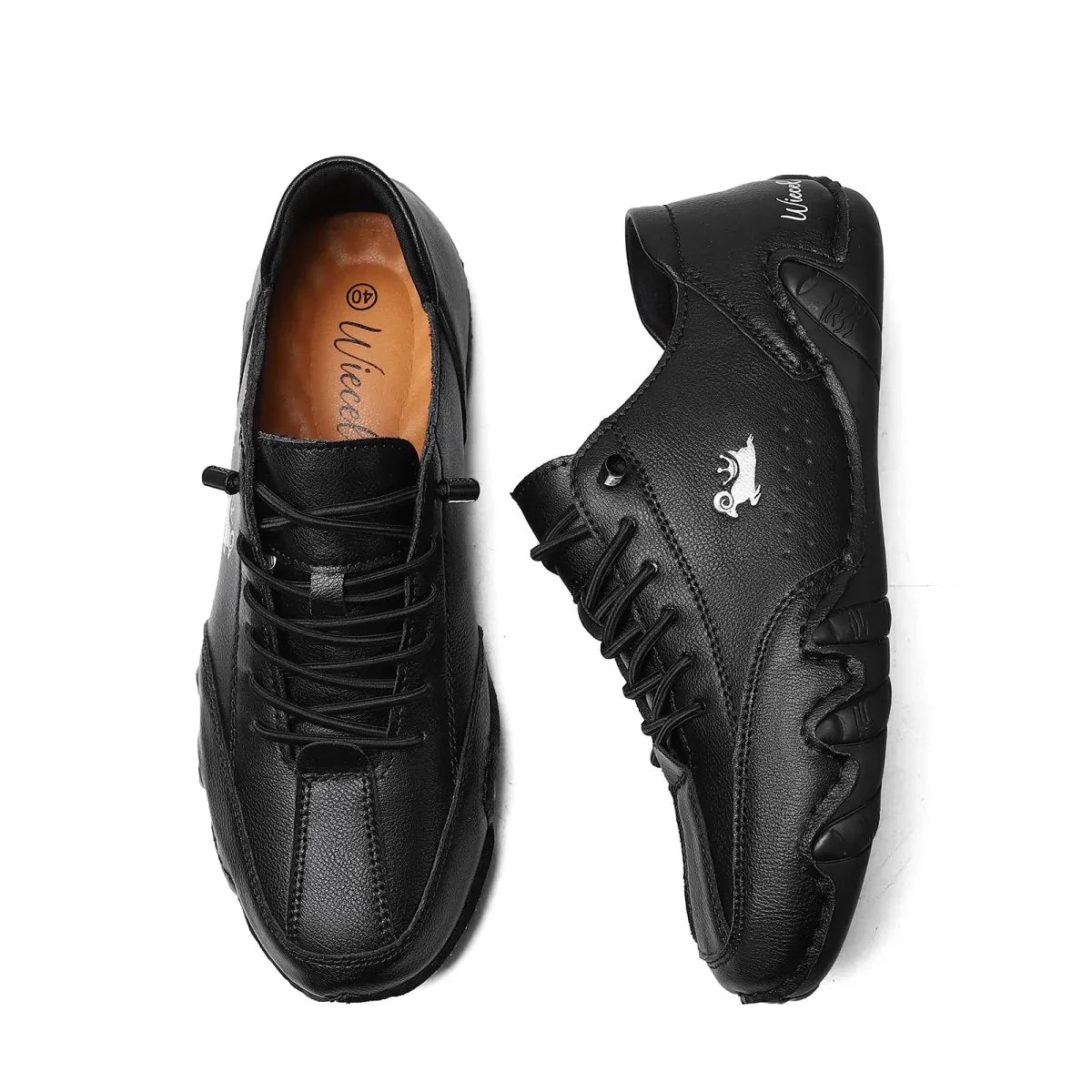 Barfußschuhe aus Leder mit maximalem Komfort • Wiecel™