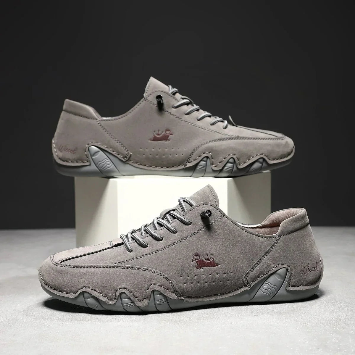 Barfußschuhe aus Leder mit maximalem Komfort • Wiecel™